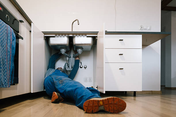 Professional Leak Detection technician working in Chisago City, MN